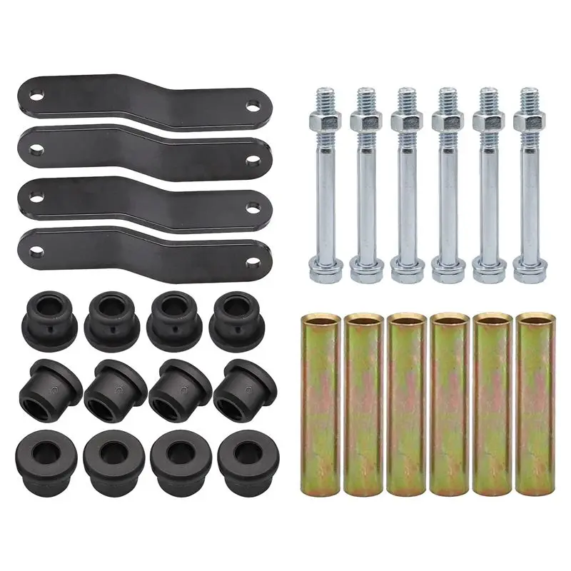

(LBER) Spring Shackle & Bushing and Sleeve & Screw Kit for Club Car DS Golf Cart 8755 1015583 101558302 1012303 1012304/7569