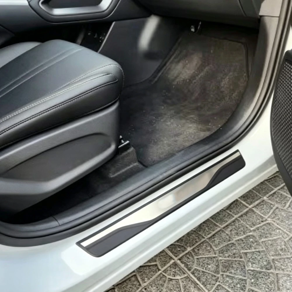 For Toyota RAIZE 2026 2025 2024 2023 2022 2021 Car Door Sill Welcome Pedal Adhesive Threshold Protector Sticker Plastic 3d Cover