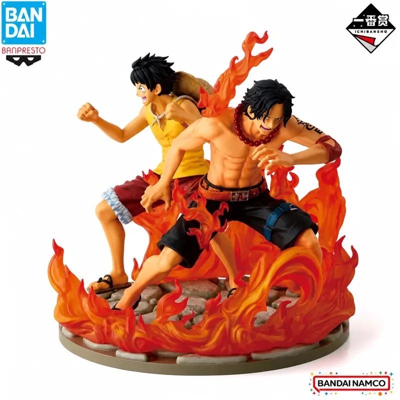 

In Stock Bandai Original Ichiban Kuji One Piece Monkey D. Luffy Action Figure Model Doll Brand New Boxed Anime Characters Toys