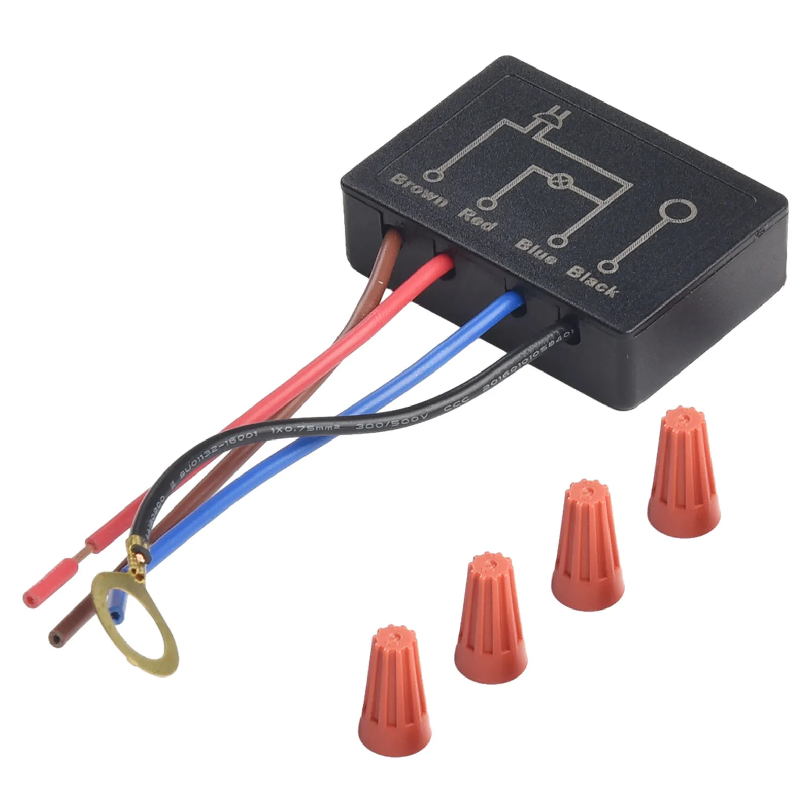 Control Dimmer Touch Switch Home Office Incandescent Lamps LED Light Accessory Black Module Sensor Replacement