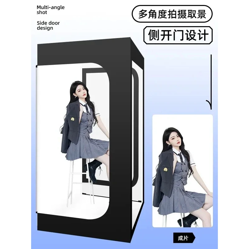 Hot Sale Studio Large Indoor Port le Light Box E Commerce Products White Background Picture Photography Props