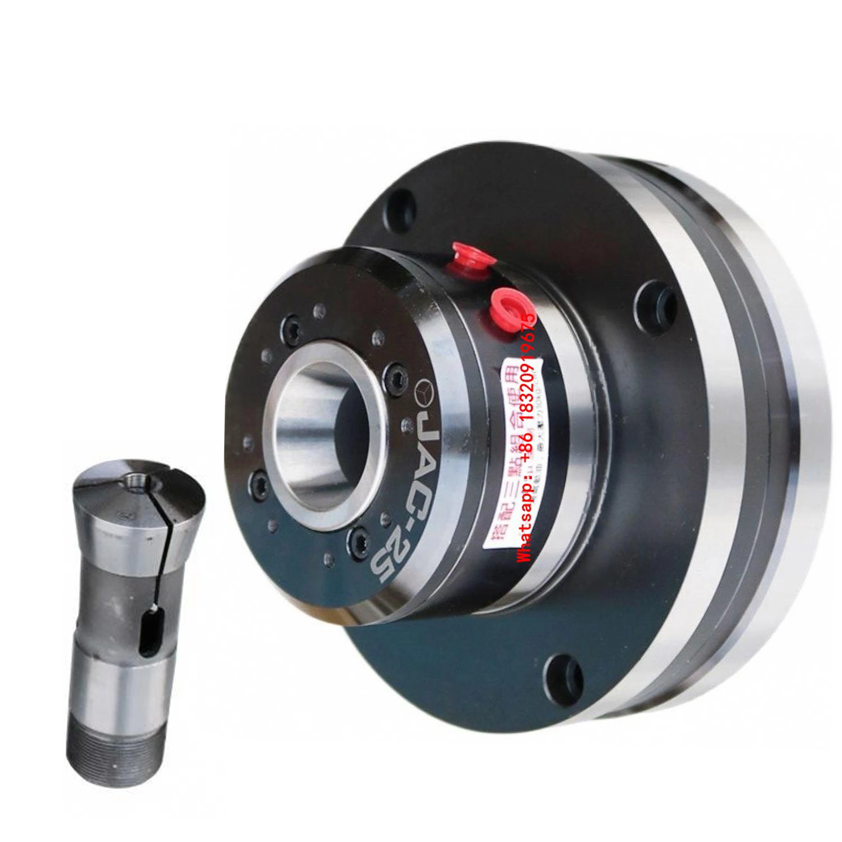 Cyclmotion Front-mounted pneumatic lathe chuck JAC-25 (rotating clamping unit) h precision rapid clamping through-hole (25mm)