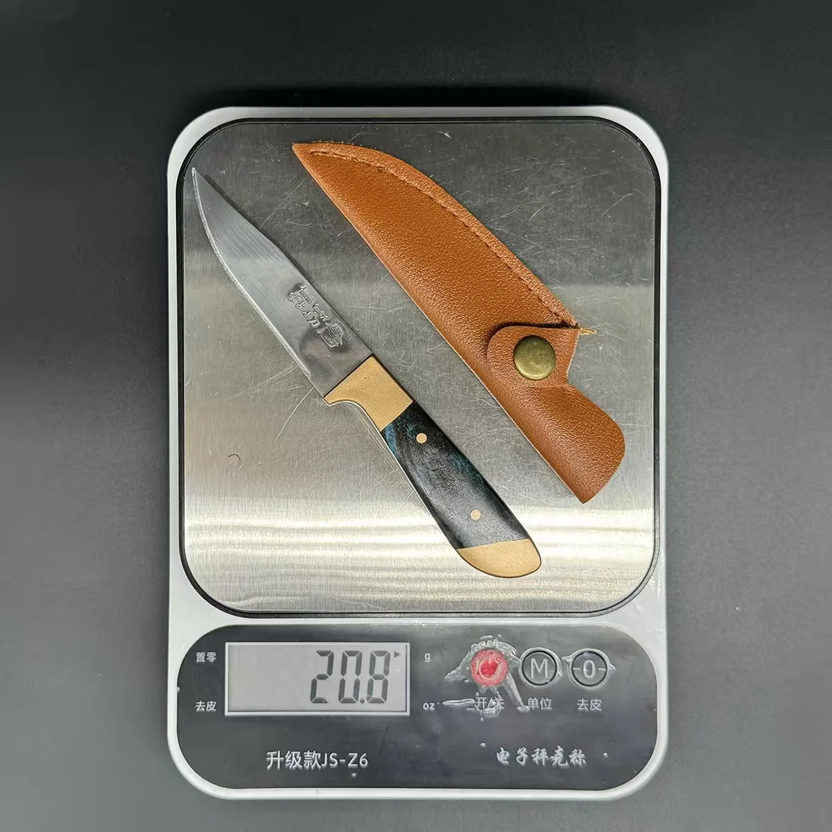 Hand steak meat knife camping copper head knife handlebar meat special knife multifunction fruit knife barbecue meat cutter knif image 5