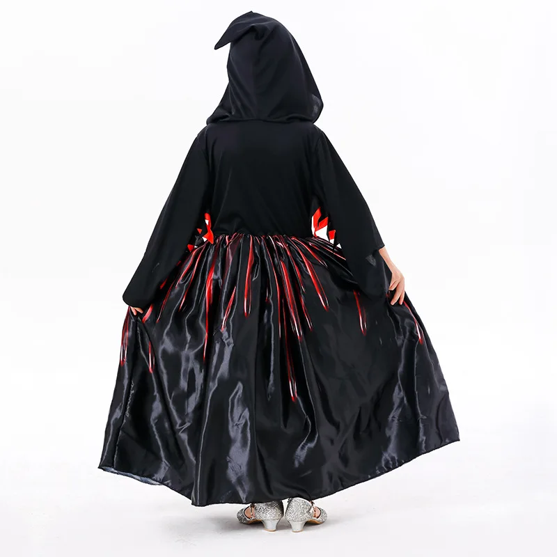 Nieuwe Halloween Kindercosplay Kostuum Grensoverschrijdende Traditionele Chinese Kleding Voor Kinderen Stage Performance Outfit Polyester