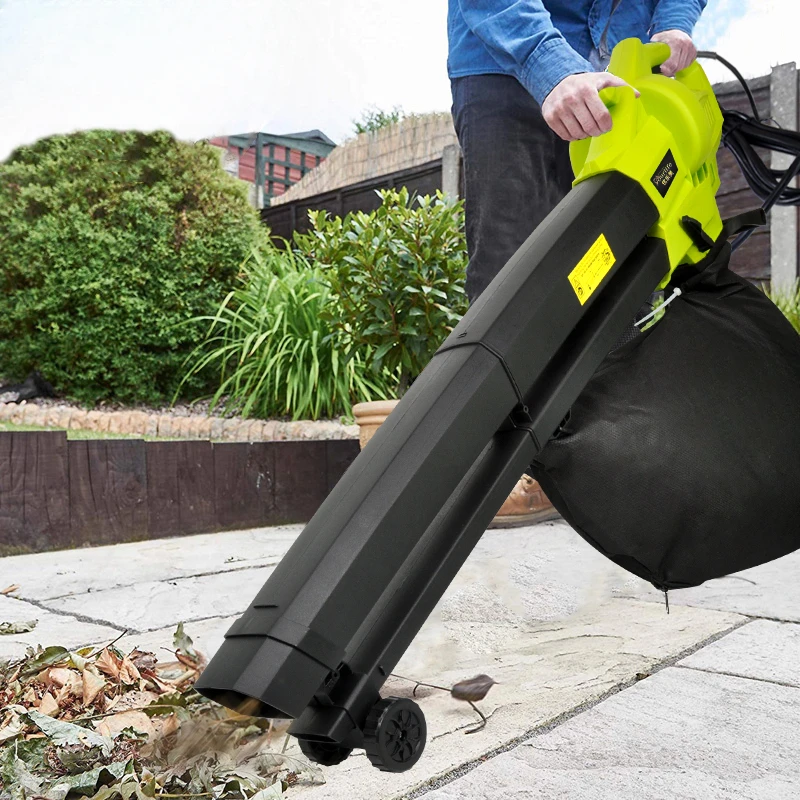 suction machine Leaf crushing leaf High power industrial strong dust collector Household dust cleaning dust blowing blower