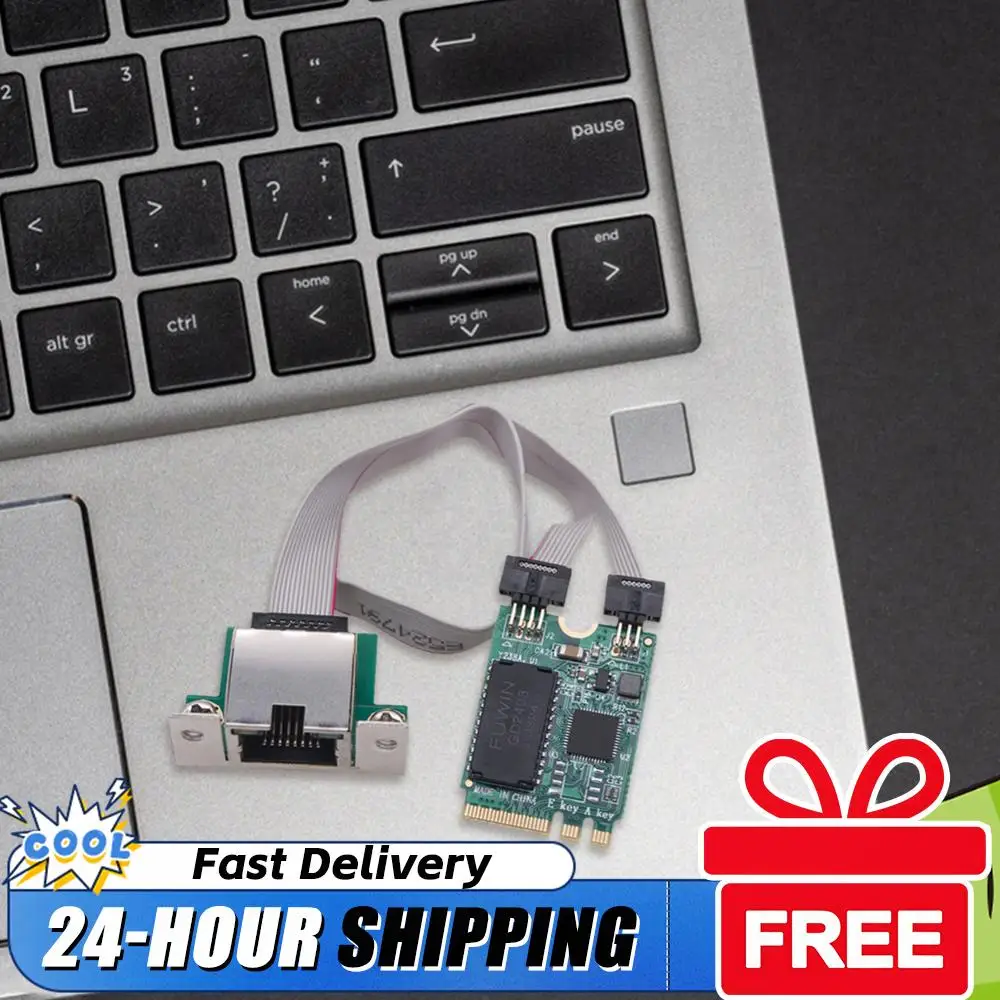 

Сетевая карта M.2 Gigabit Ethernet 2.5G/1000/100 Мбит/с, M2 RJ45, с шиной PCIE, чип RTL8125BG, Ethernet-адаптер