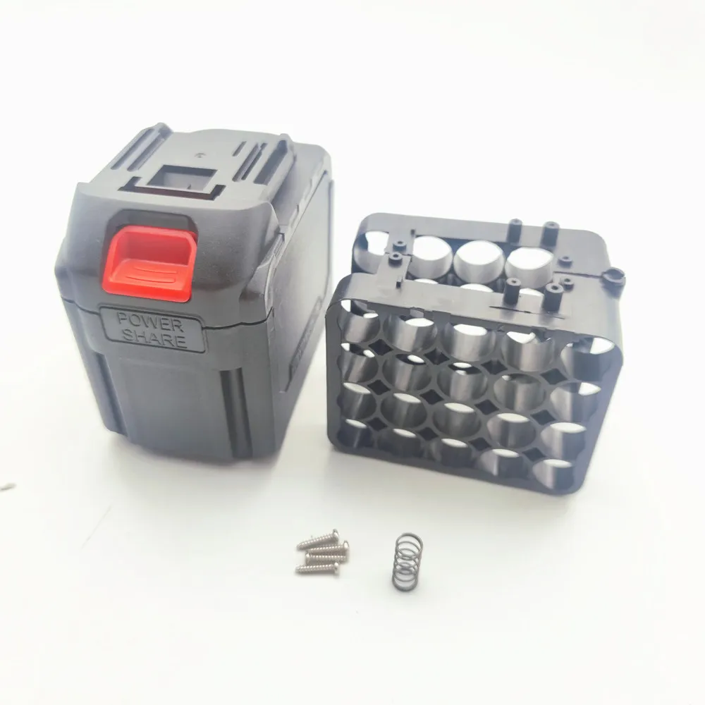 5s4p 18650 Power Tools Case 21v Battery Storage Box Wireless Electric Angle Grinder Cutting Li-Ion