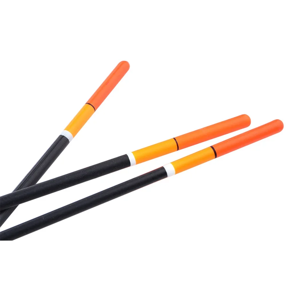 4pcs balsa wood fishing floats with copper head tail bobbers designed for smooth sliding and effective bait positioning