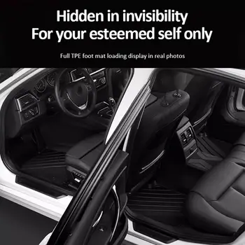 Koberce do auta LHD pro Toyota Yaris Vitz XP90 2006-2011 2007, vodotěsné ochranné koberce z TPE, příslušenství k chráničům nohou 6 nejlepší prodej Koberce pro Toyota Vitz - №2