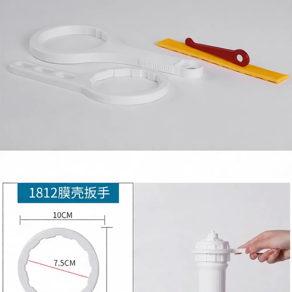 Household Water Filter Housing Wrench Plastic Membrane Spanner Tool For 10 20 Inch RO Purifier Essential Part