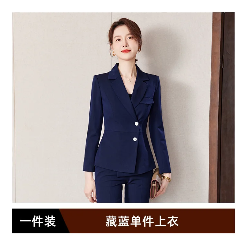 High-End Business Suit Women's Fashion Temperament Goddess Style Office Formal Suit Manager Jewelry Store Building Sales Departm