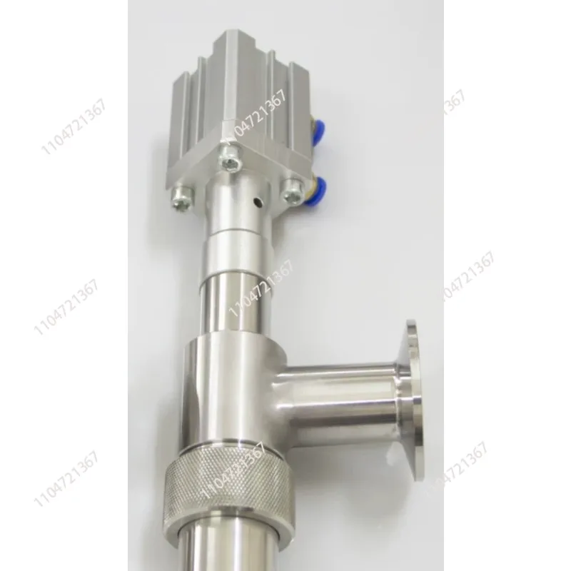 Anti-Drip Straight Filling Nozzle Chuck, 304SS Pneumatic Filling Head, Liquid Filling Machine Spare Part,1Pc