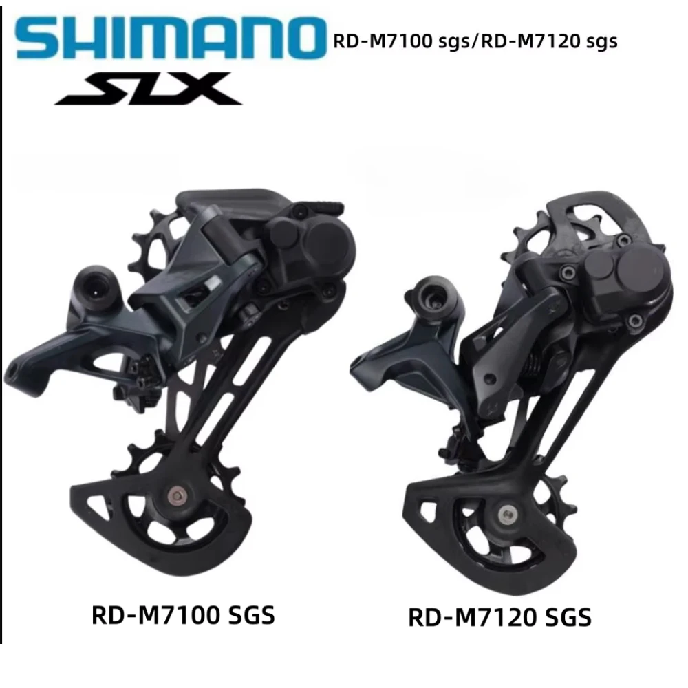 SHIMANO SLX M7100 M7120 Rear Derailleur 12 Speed MTB Long Cage SGS Cycling For Mountain Bike For CS-10-45T/51T Original Shimano