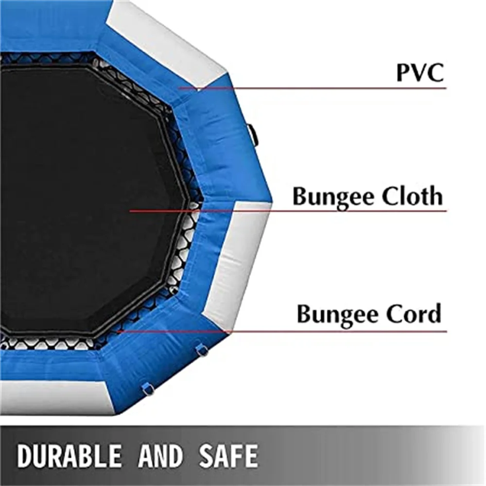 

Outdoor Floating Water Park Sea Trampoline Huge Water Inflatable Bungee Trampoline for Salepromote sales