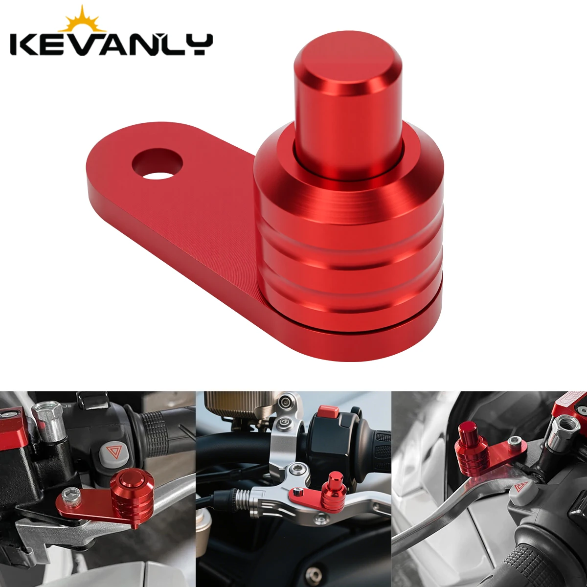 

Motorcycle Brake Lever Parking Lock CNC Aluminum Universal Brake Switch Control for Honda PCX150/160 Modified Accessories
