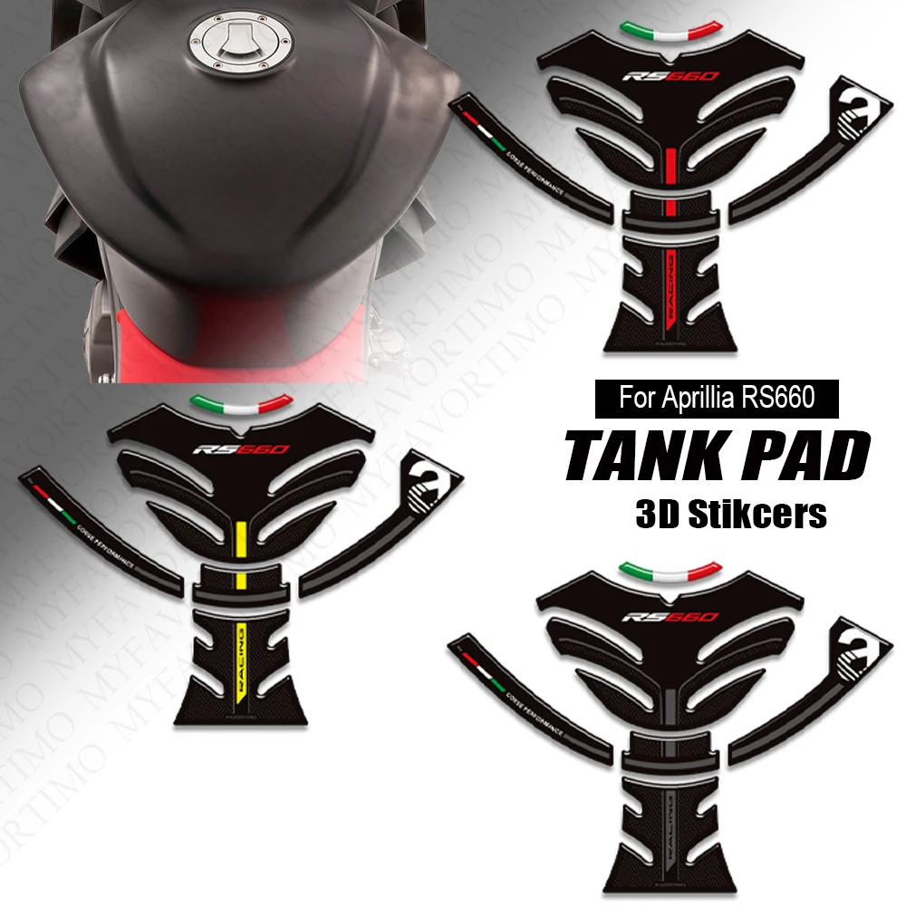 

RS 660 наклейки на крышку бака мотоцикла для Aprilia RS660, накладка на бак, ручки для бака, газ, масло, наколенник, обтекатель, наклейки на крыло, протектор