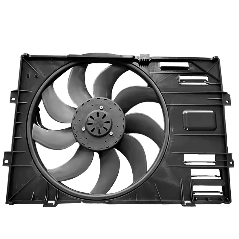 مروحة تبريد السيارات مروحة مشعاع OE 7E0121205H المستوردة أودي جديد لفولكس واجن TRANSPORTER V T5 MINIBUS 7HB المبرد #2