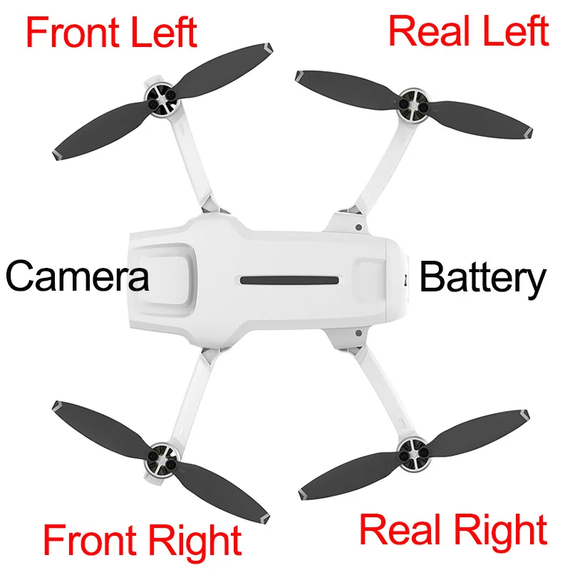 For FIMI X8MINI Original Repair Parts For The Upper And Lower Shells Of The Drone Arm Casing