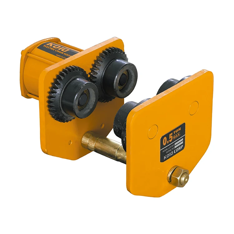 0.5t 1t 2t 3t 5t 7.5t 10t Electric Chain Hoist Trolley Monorail Trolley