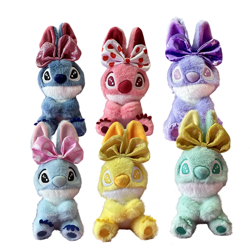 

2025 Hot Toys Stitch Candy Stitch Series Blind Box Figure Stitch Keychain Backpack Pendant Collect Customized Birthday Gifts