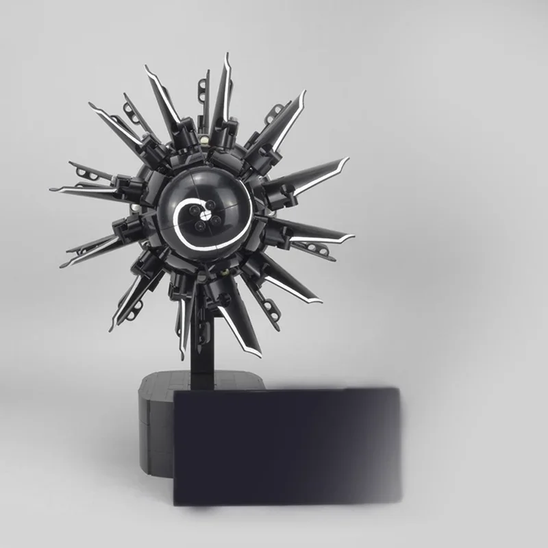 Moc CFM RISE 엔진 빌딩 모델 블록 키트 터보 제트 엔진 Diy 조립 벽돌 기계 과학 교육 장난감 어린이 선물