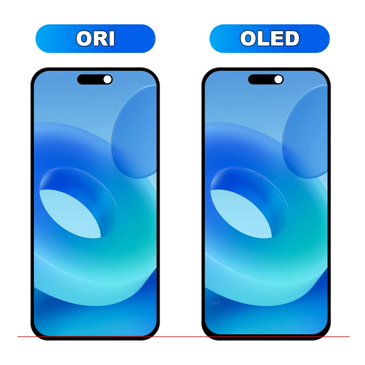 JK Soft OLED LCD Display for iPhone 17 Pro Max Replacement Display