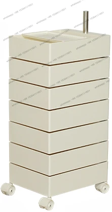 12Creative Rotational Movable Locker Modern Minimalist Bedside Living Room Cosmetic Storage Chest of Drawers