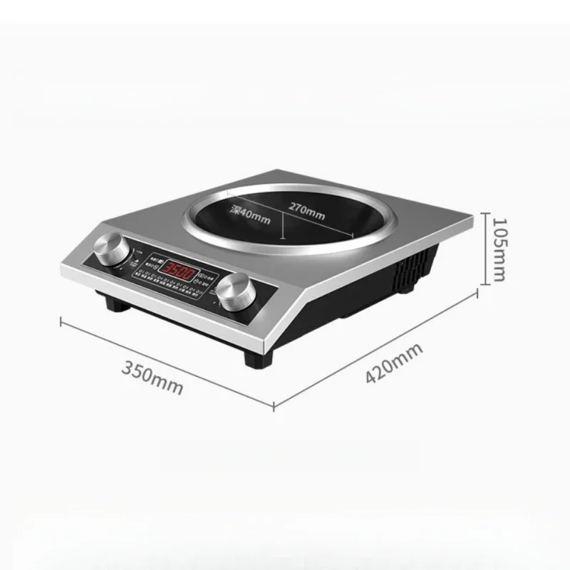 

220V Induction Cooker Household High Power 3500W Concave Induction Cooker Hob Cooktop Induction Cooker