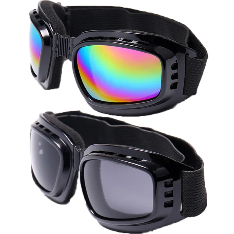 

Motorcycle Glasses Anti Glare Multifunctional Motocross Sports Ski Windproof Dustproof UV Protection Goggles Moto Equipments