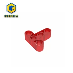 MOC PARTS GDS-670  Technical, Liftarm, Modified T-Shape Thick 3 x 3  compatible with lego 60484  pieces of children's toys