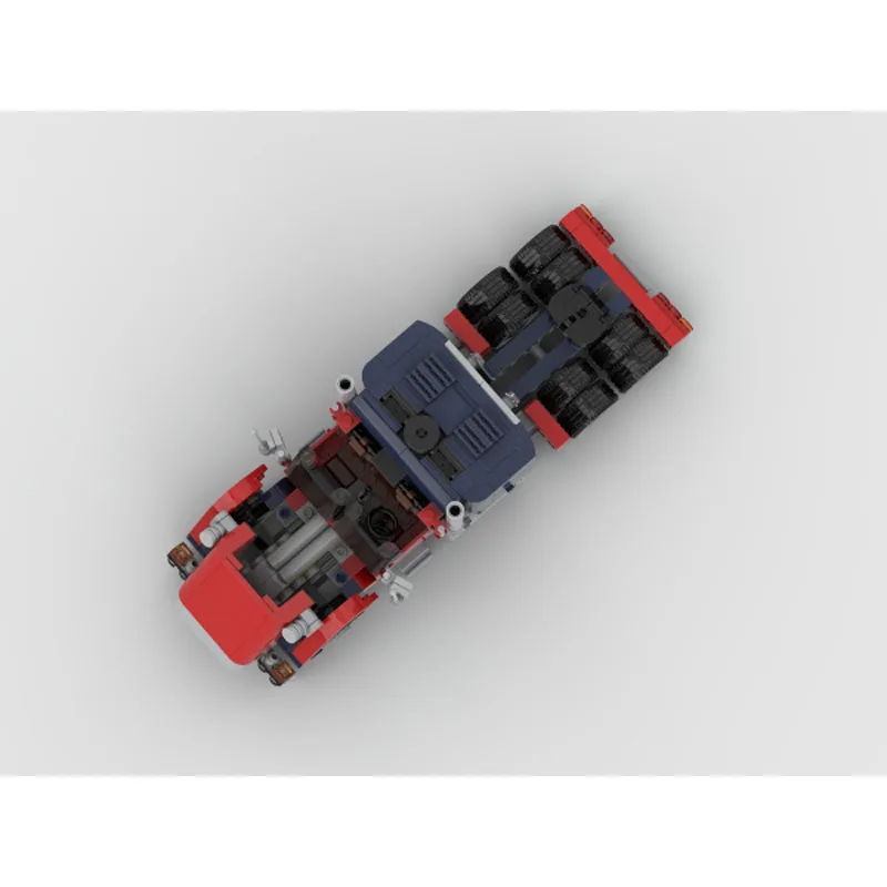 MOC-202820 جديد الحضرية شبه مقطورة شاحنة بنة نموذج 704 أجزاء الإبداعية بنين الأطفال عيد ميلاد عيد الميلاد لعبة هدية