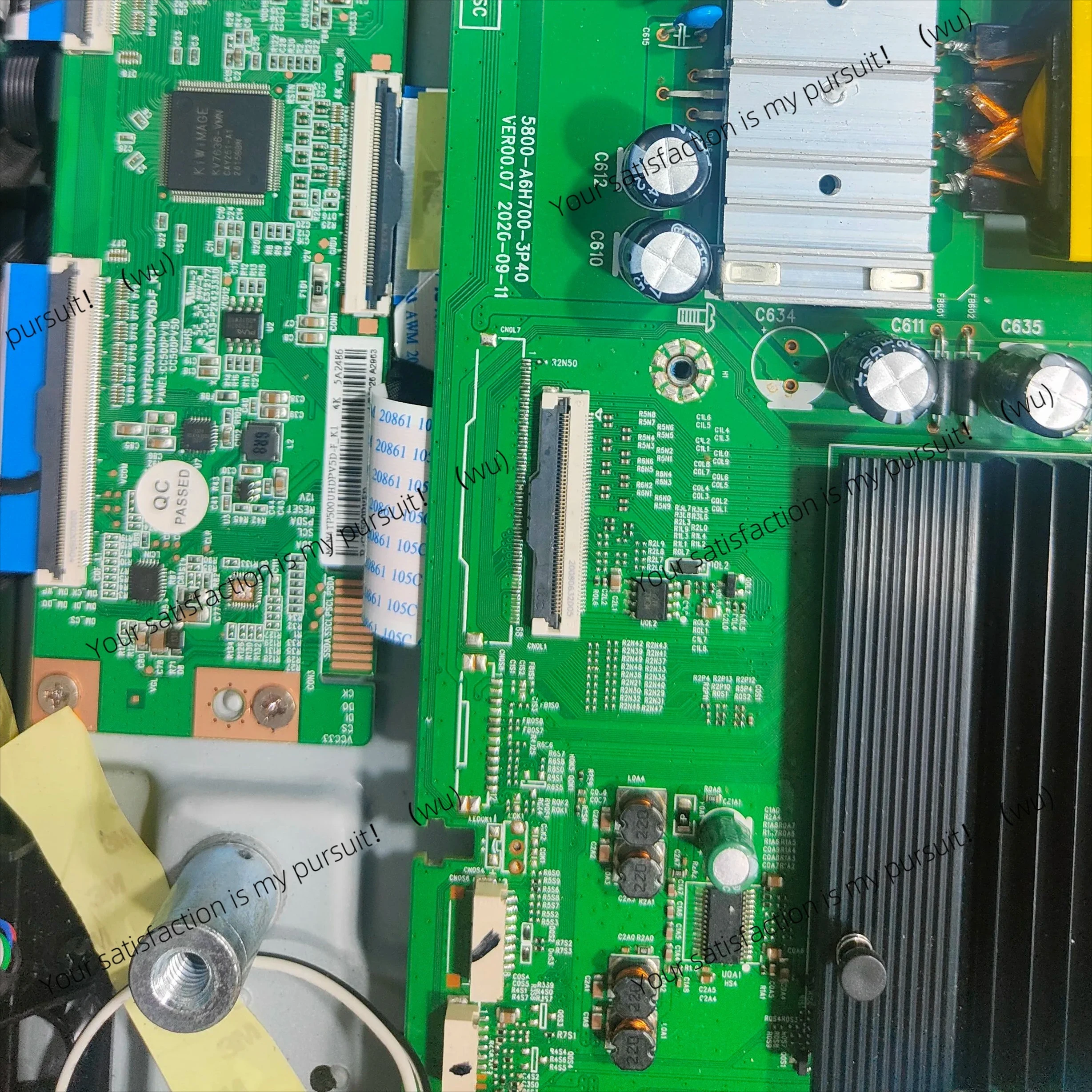 

Applicable to Skyworth Kukai 55M2/V40/M9S/V60/G20/K30/P30 LCD TV main board size