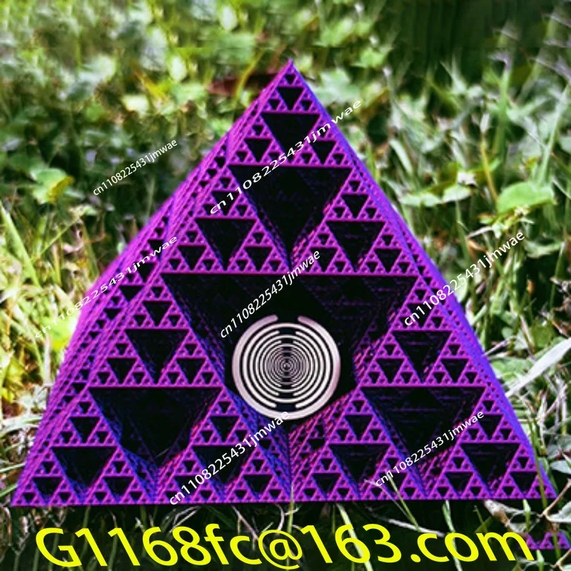Polarizing Disk Multi-Frequency Oscillator Enhancement Generator Crystal Practice Pyramid