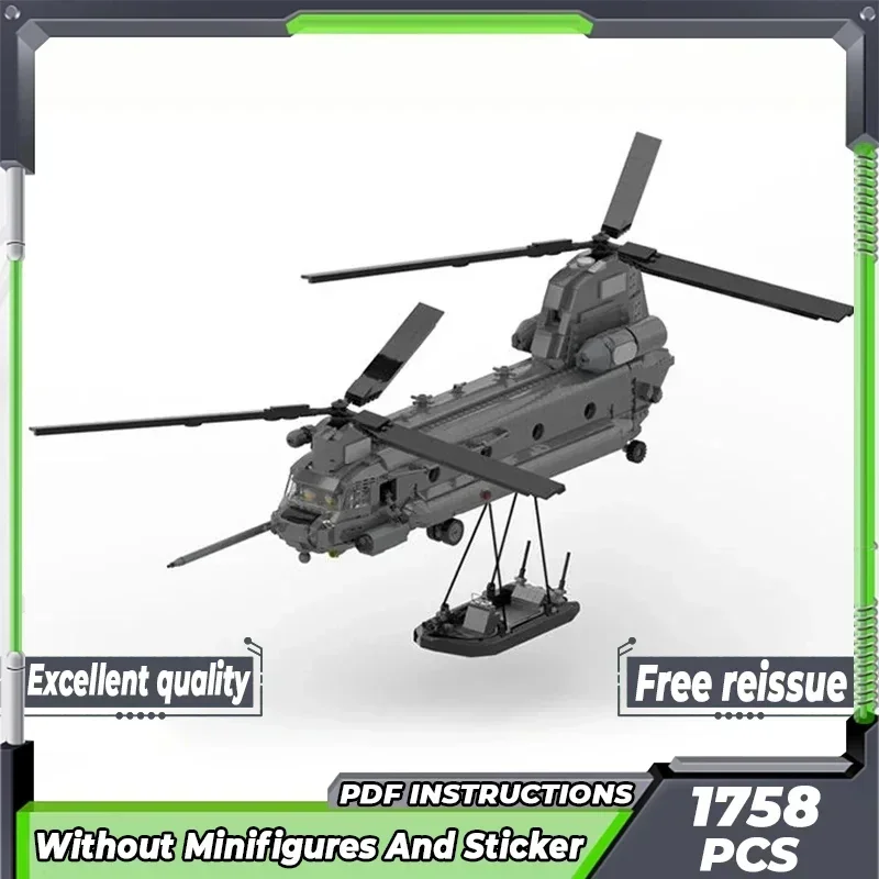 Military Series Model Moc Building Bricks Special Ops Helicopter Technology Modular Blocks Gift Christmas Toys DIY Sets Assembly