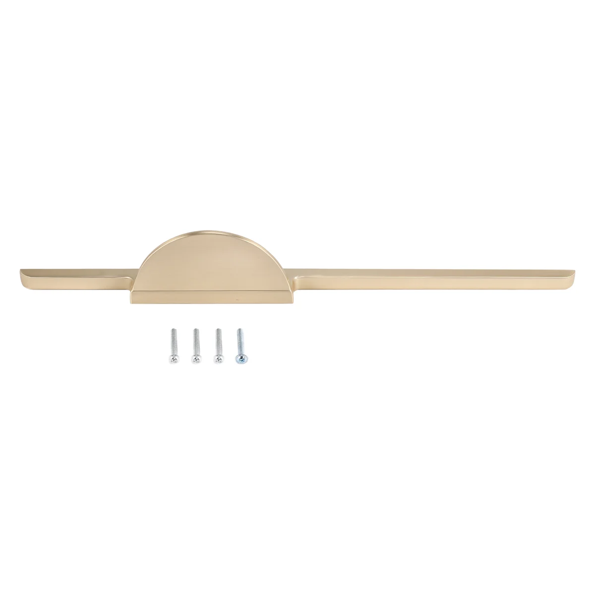 

Versatile Kitchen Pulls Cabinet Pulls Handle Brushed Brass Wardrobe -Gold Large