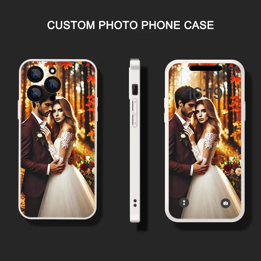 Custom Case for iPhone With Your Photo or Design – Unique, Personalized Look-Lightweight, Shockproof, and Stylish – Perfect for