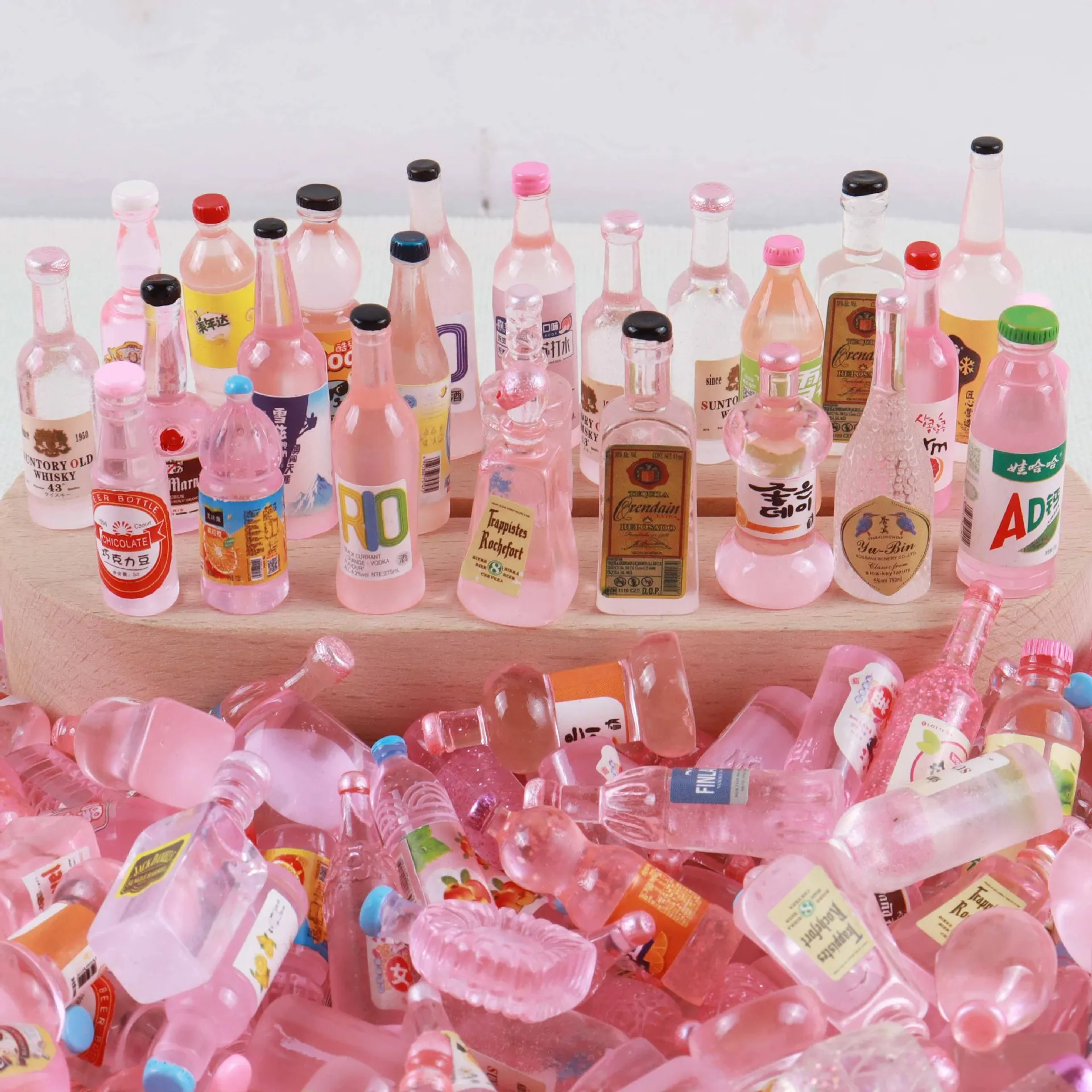 20/50 peças de Mini Garrafa de - Resin Art Bottle avaliação e preço