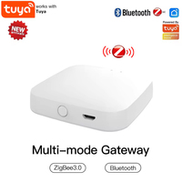 Tuya ZigBee Wireless Gateway Hub Multi-mode Bridge Bluetooth Remote Controller Mesh Smart Life APP Alexa Google Home