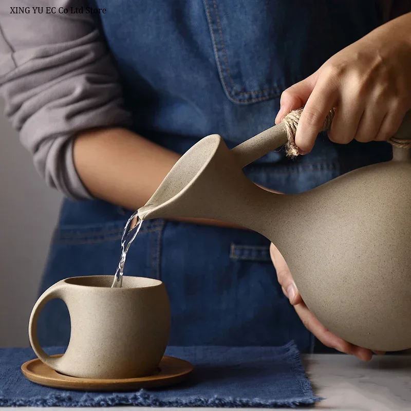 Ceramic Water Bottle Filter Water Quality Heat Resistance and High Temperature Household Large-capacity Water Jug Juice Jug