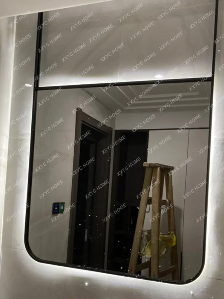 Led Bathroom Mirror With Light Wall Hanging Mirror Light Fixtures Above Espejo Con Luz Mirror For Shower EB5BM