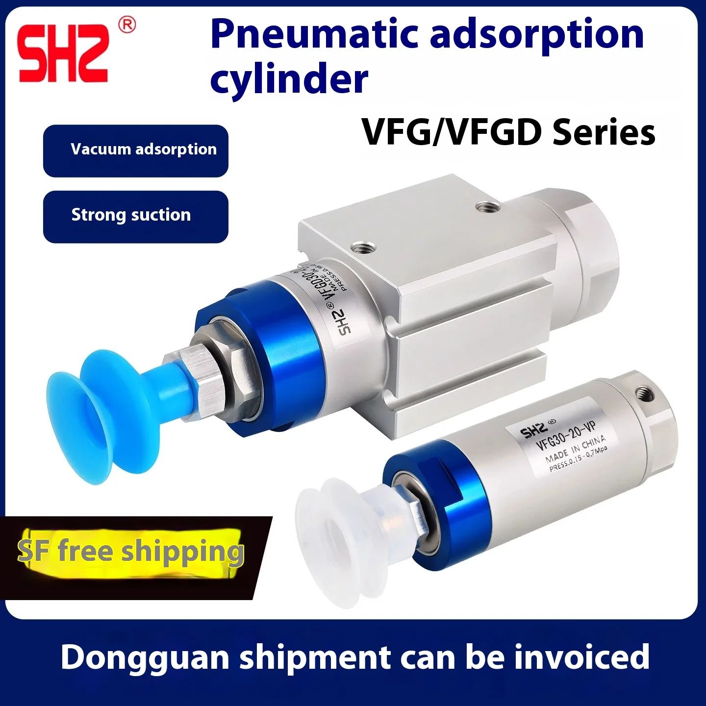 Manipulator holding cylinder VFG20-10-VP pneumatic vacuum suction cup 20-20/30 -20 single action