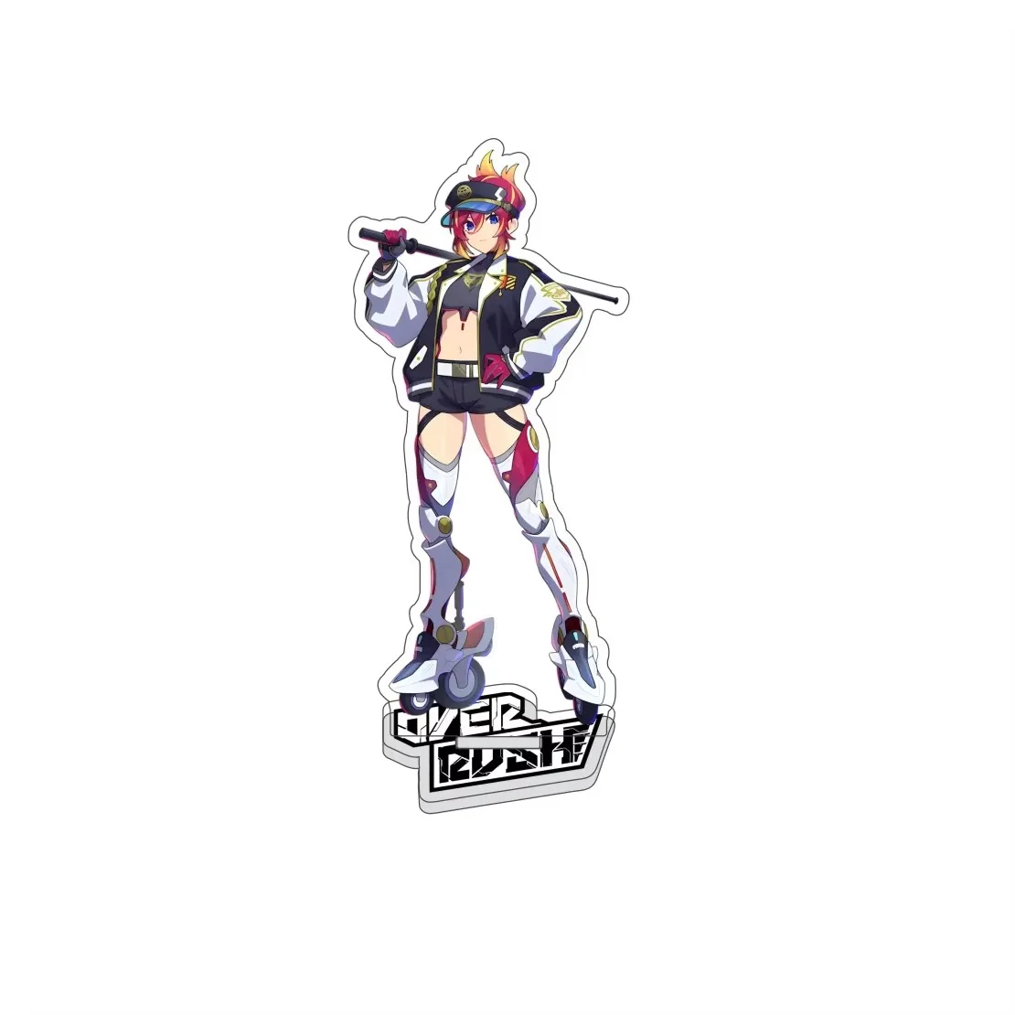 Over Rush 15cm Game Character Acrylic Stand Figures Keychain Anime Game Desktop Tabletop Ornament Gamer Fans Collectible Gift
