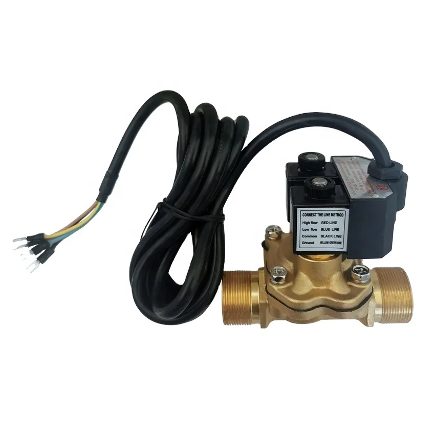 Bernet Encapsulated Outer Thread Double Flow Solenoid Valve For Fuel Dispenser Pump