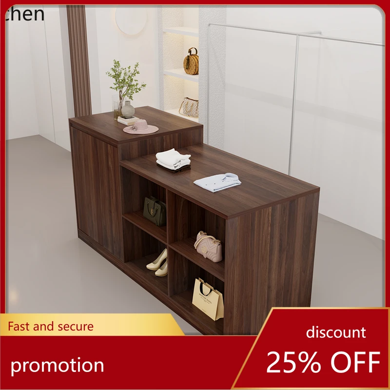 

ZMLclothing store Nakajima display table checkout page women's clothing store counter display water table in the middle