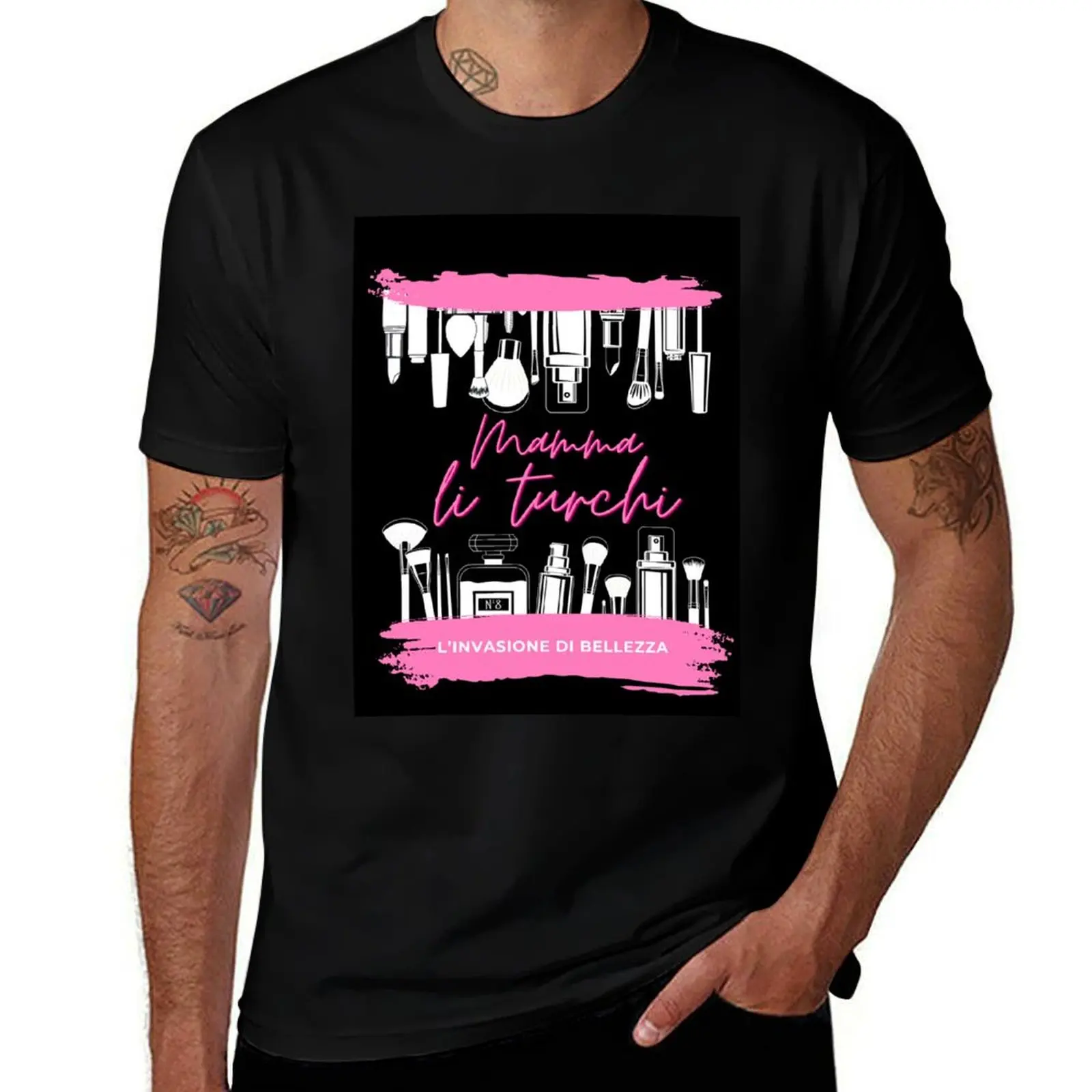 makeup slogan T-Shirt Breathable Workout Short Sleeve Top T-Shirt