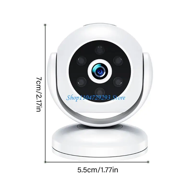 Y2GD -Überwachungskamera 360 Grad Wide View Night Visual Echtzeit -Warnungen für Häuser