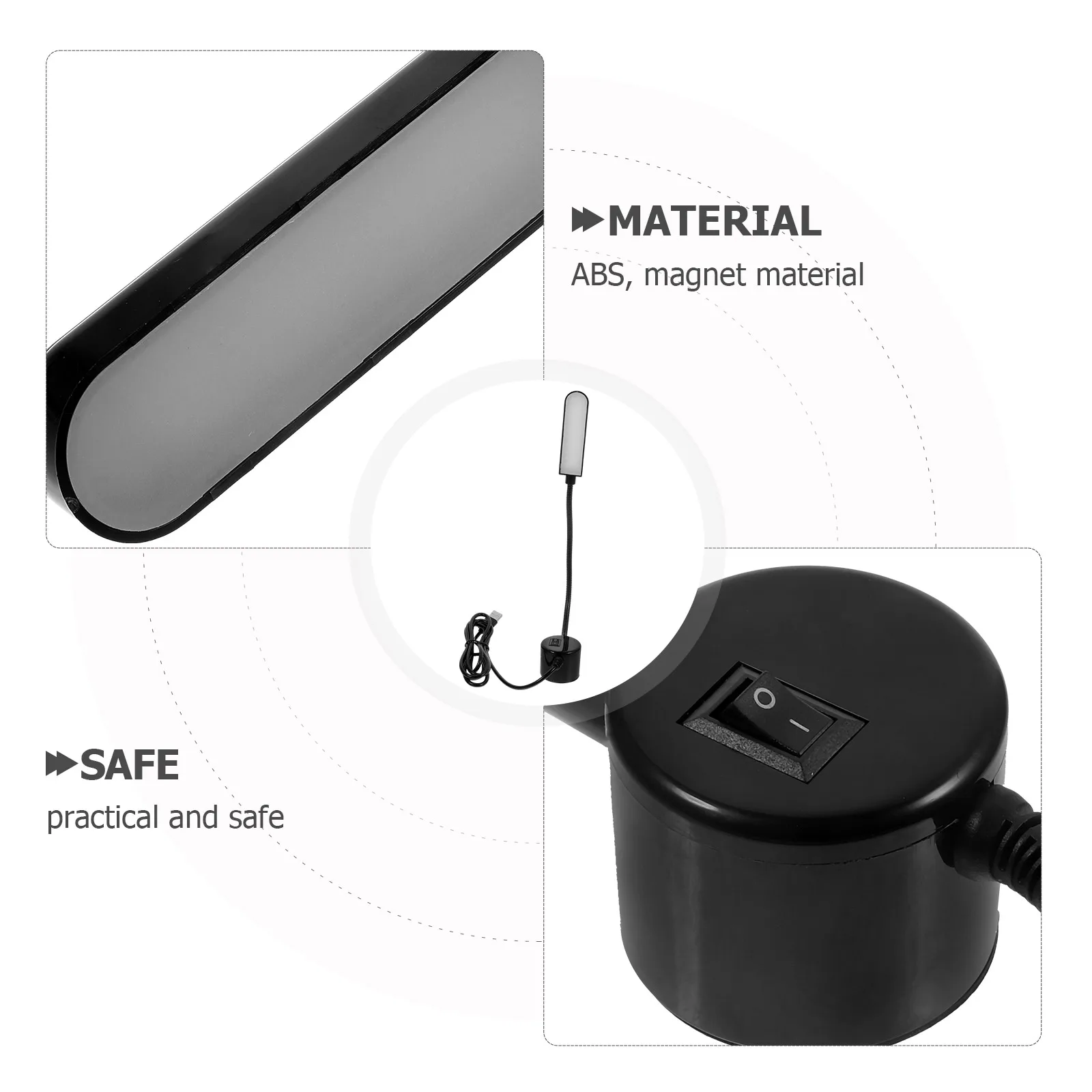 

Magnetic Sewing Machine Lamp Adjustable Stitching Workbench Light for Led Lighting Desk