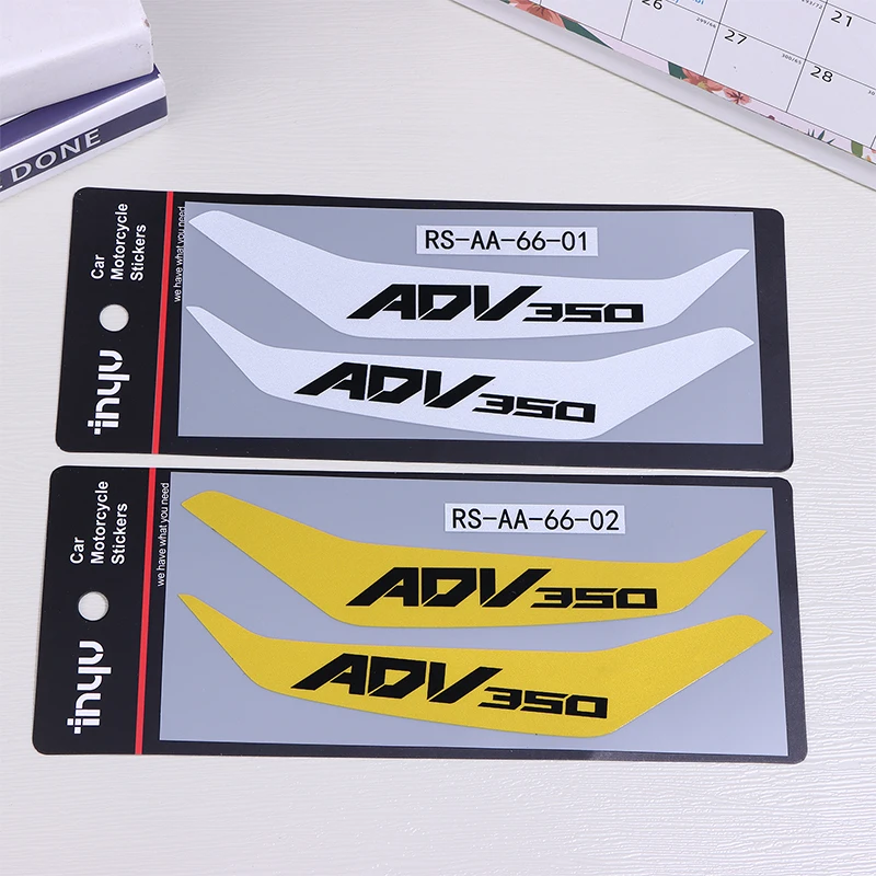 

ADV350 Motorcycle Reflective Stickers, Windproof Caution Alert, Waterproof Vinyl Decorations