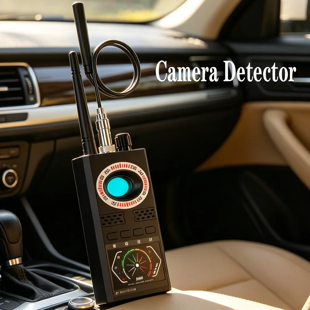 

K68S Anti Spy Detector Hidden Camera Detection GPS Tracker RF Signal Scanner Bug Sweeper for Privacy Security Spy Gadgets Finder