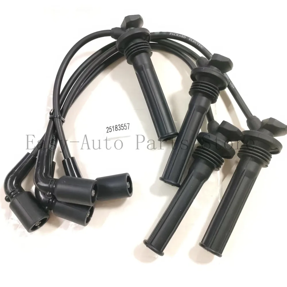 

Auto Parts High Performance Ignition Wire Set 25183557 for CHEVRO 2008- 96651945 96984145 toyota etios